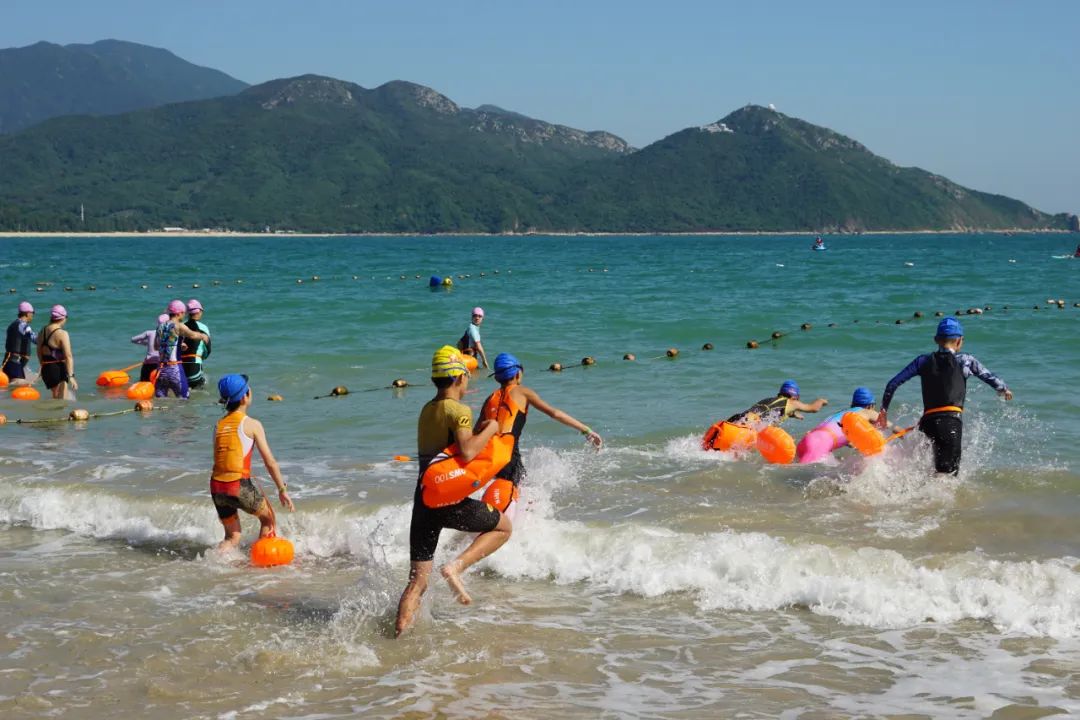 2025“东方鲲鹏”鹅公湾水陆两项铁人赛启动