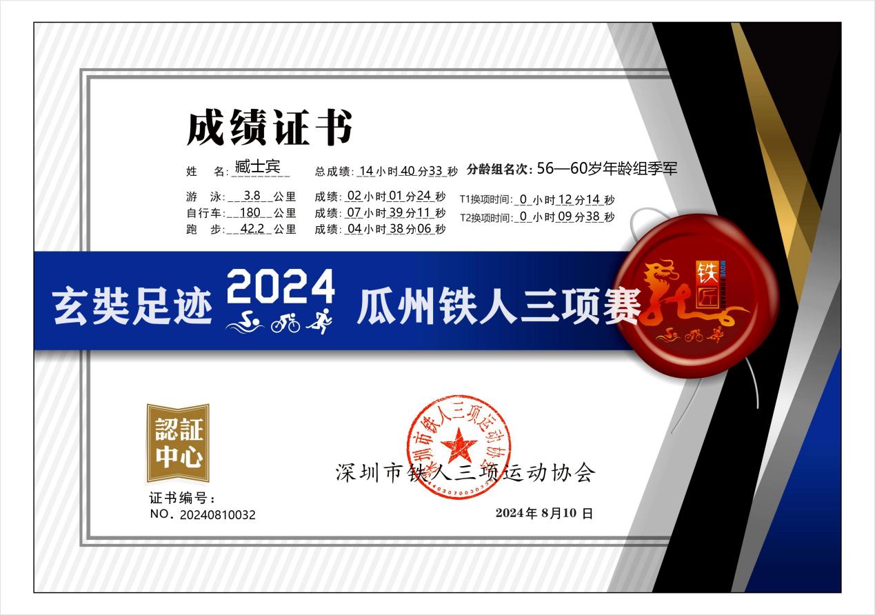 “鲲鹏径”全球铁人传奇之臧士宾：铁三之路，平凡人生的非凡跨越