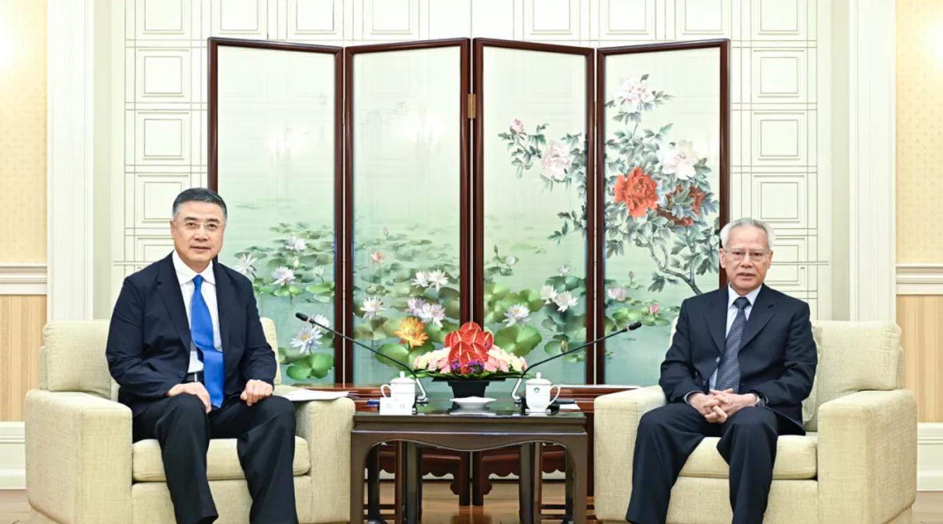 澳门特区行政长官与中国文联领导会面 共商文化艺术交流合作