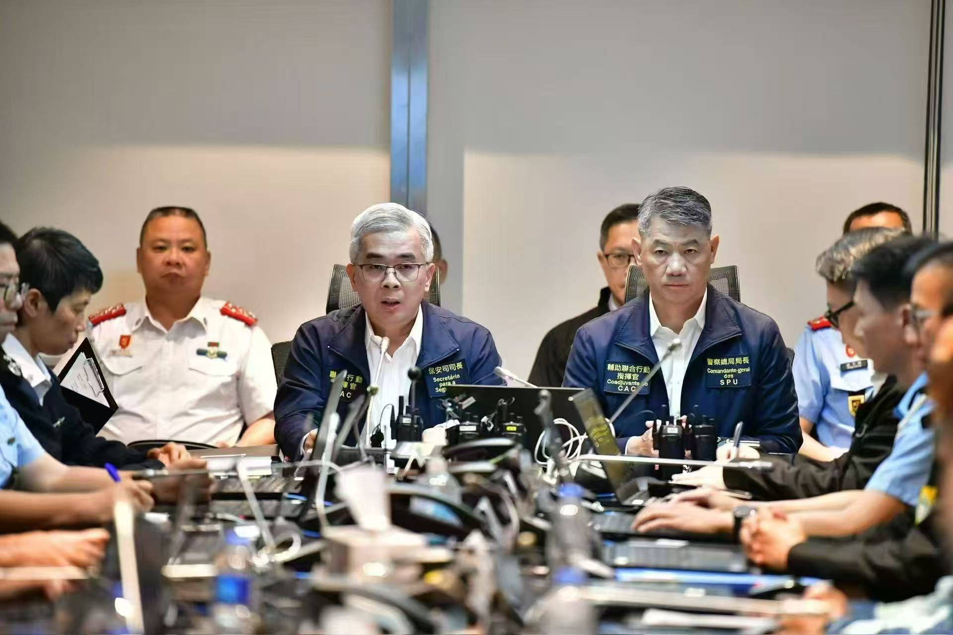 澳门特区政府全力应对超强台风“桦加沙” 保障市民生命财产安全