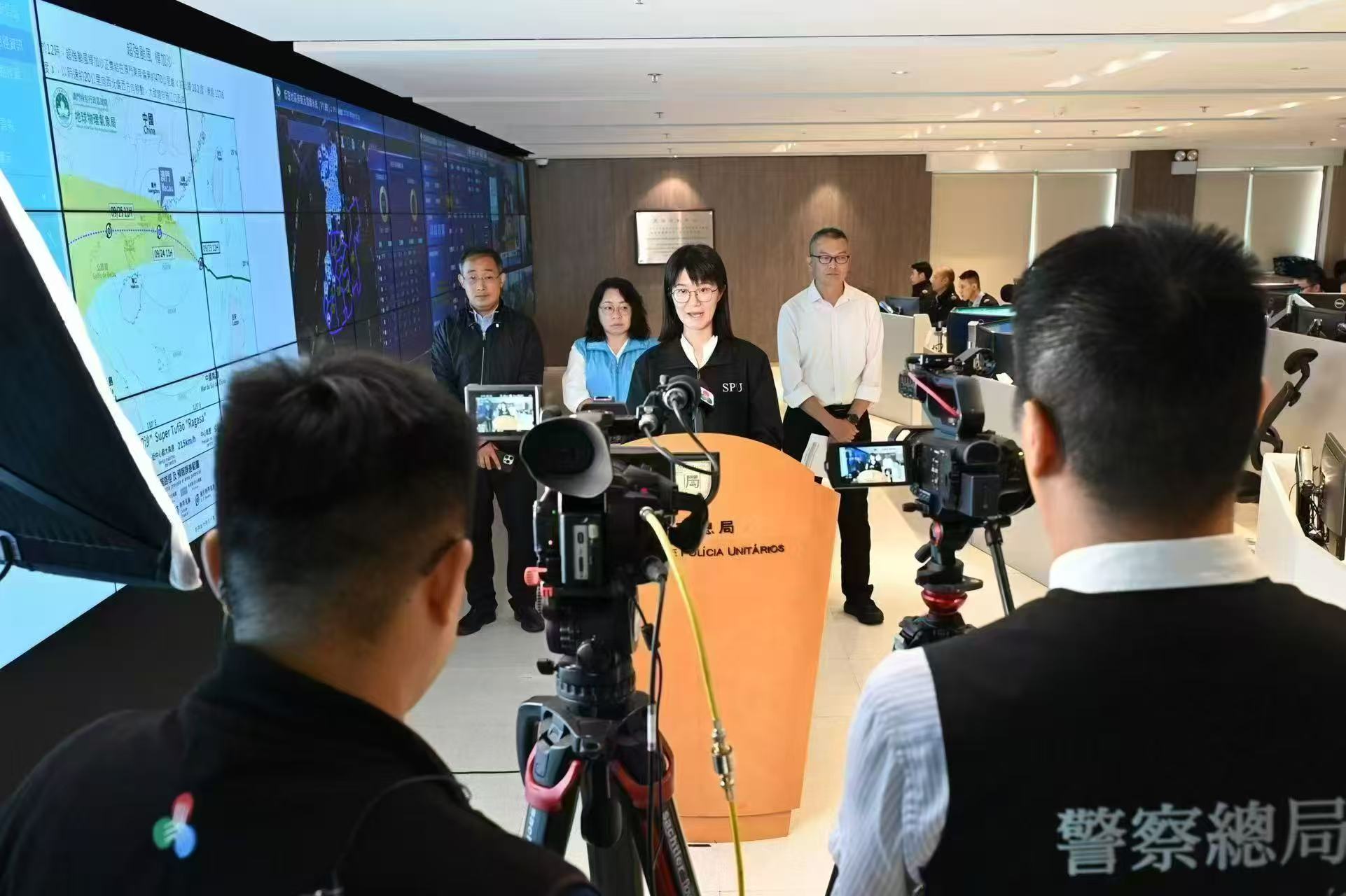 澳门特区政府全力应对超强台风“桦加沙” 保障市民生命财产安全