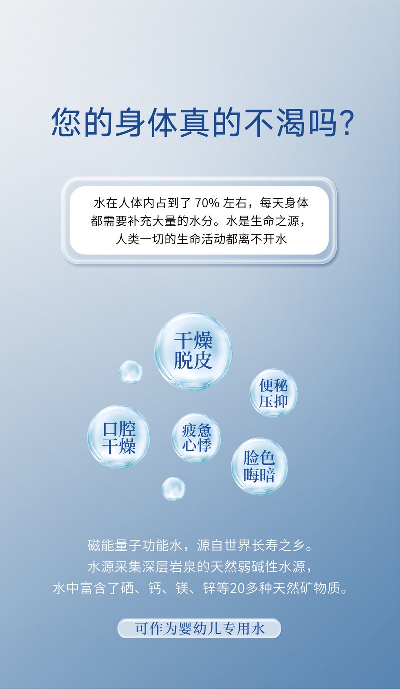 长寿之乡蕉岭 寿乡壹号 天然弱碱性山泉水  360ml*24瓶/件
