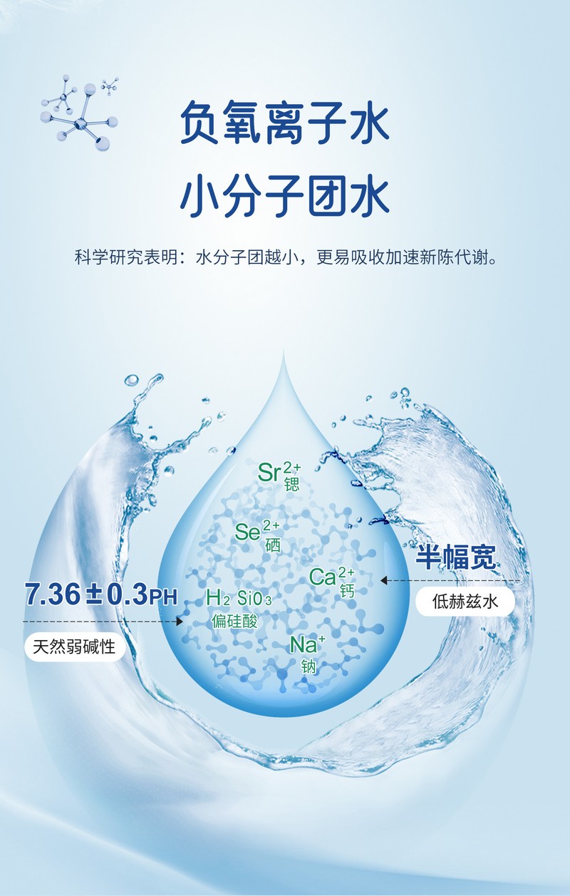 长寿之乡蕉岭 寿乡壹号 天然弱碱性山泉水  360ml*24瓶/件