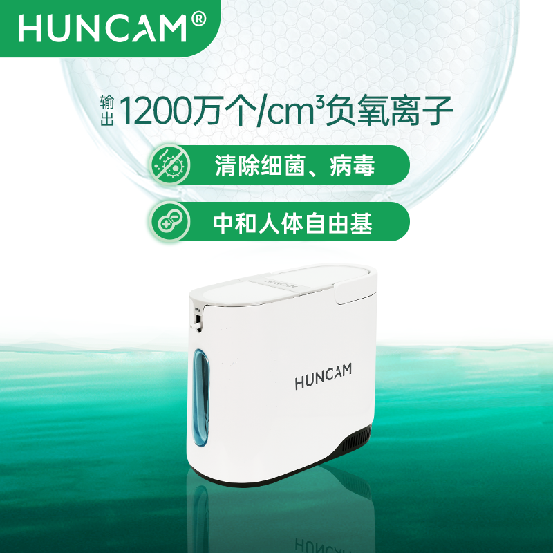 H2 若瀑水击式小粒径直吸负氧离子纯净生态杀菌母婴房除甲醛氧吧