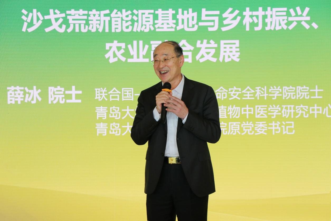 新疆麦盖提沙戈荒特大型新能源基地项目推介会成功举办 筑牢国家能源、粮食、生态三大安全 打造世界级绿色发展标杆