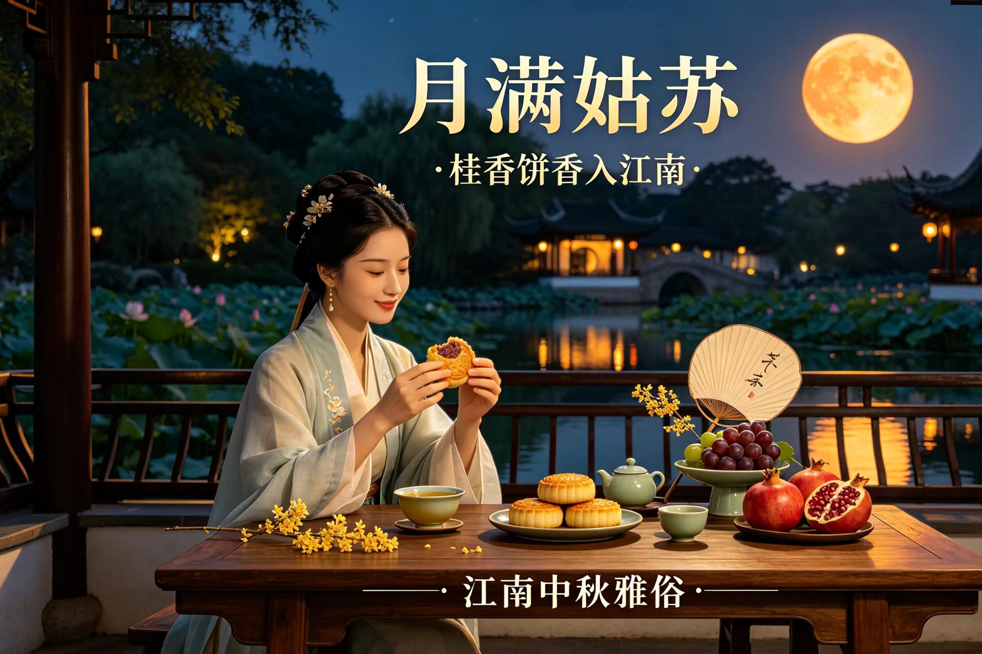 苏式月饼:千层酥落姑苏,一口吃出江南千年风雅